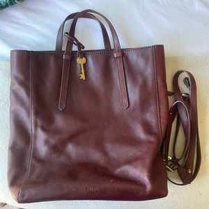 4thbof July sale!!! Fossil Leather Backpack